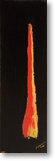 Schwarz, Rot, Gold2 – Acryl auf Leinwand – Bildgröße: 30x95 cm – Preis: € 250